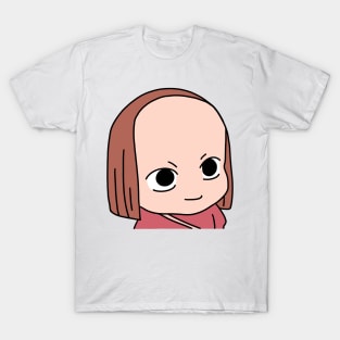 Big Forehead Anime Girl Meme T-Shirt